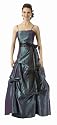 #2828 - BEST SELLER - Formal Evening Gown. Very Elegant Taffeta Full Length Formal Dress with Bow Tie. Perfect for any occasion