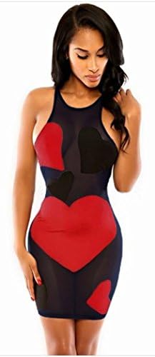 NianNvJiao Women's Cyber Monday Sexy Mini Attracted Dress Black M [Apparel]