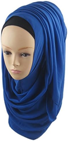 Muslim Women Headscarf Shawls Chiffon Plain Hijab