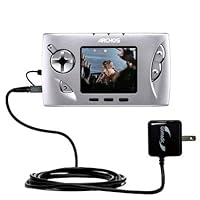 Gomadic High Output Home Wall AC Charger for the Archos Gmini 400 402 with Power Sleep technology - Intelligently designed with Gomadic TipExchange