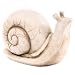 Ceramic Garden Snail Head Up