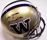 Don James ''The Dawg Father'' Autographed/Hand Signed Full Size UW Replica Helmet MCS