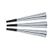 Pkgd Foil Horns (silver)    (15/Pkg)