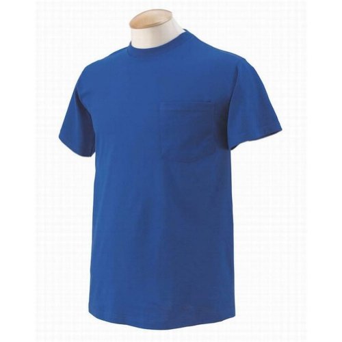 Fruit of the Loom Adult Heavy Cotton 5.6 Ounce Short Sleeve T-Shirt w/pocket