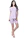 Sanfeya Women's Heart and Dot Printed Short Pajamas Sleepwear Set
