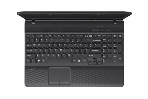 Sony Vaio VPCEH1L0E/B.CEK E-Series 15.5 Inch Laptop (Intel Core i3 2.1GHz Processor, RAM 4GB, HDD 320GB) - Black images1