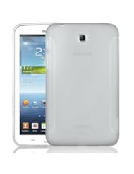 PC Accessory: Minisuit Rubber Grip TPU Case for Samsung Galaxy Tab 3 7.0 P3200/3210 (Frost Clear) - Minisuit
