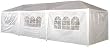 Palm Springs 10- x 30-Foot White Party Tent Gazebo Canopy with Sidewalls