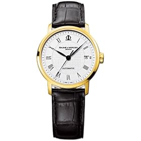 Baume and Mercier Mens Classima 18K Gold Automatic Watch #8639