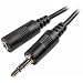 Cables Unlimited AUD-1000-25 3.5mm 25' Male to Female Stereo Cable - Black