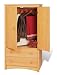 Sonoma Maple 2-Door Armoire By Prepac
