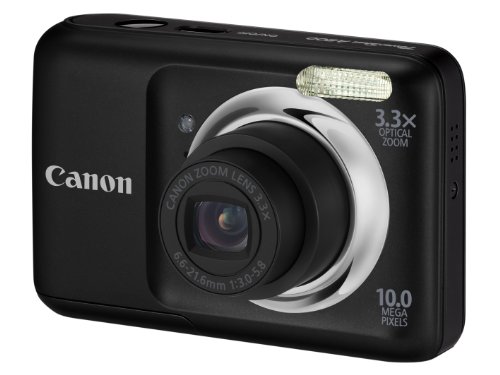 Canon PowerShot A800 Digital Camera - Black (10MP, 