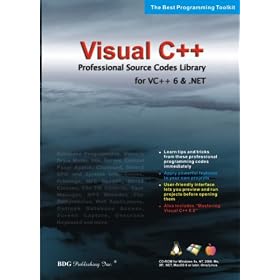 BDG PUBLISHING Visual C++ Source Code for Visual C and .NET (Windows/Macintosh)