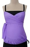 Mermaid Maternity Wrap Around Bandeau Maternity Tankini Top
