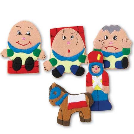 Childrens Toyshop  Toys : FingerTale Puppets - Humpty Dumpty