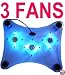 Laptop Notebook Cooler Pad w/ 3 Fans