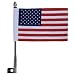 Pro Pad Show Chrome Flag Pole with 6"x9" USA Flag