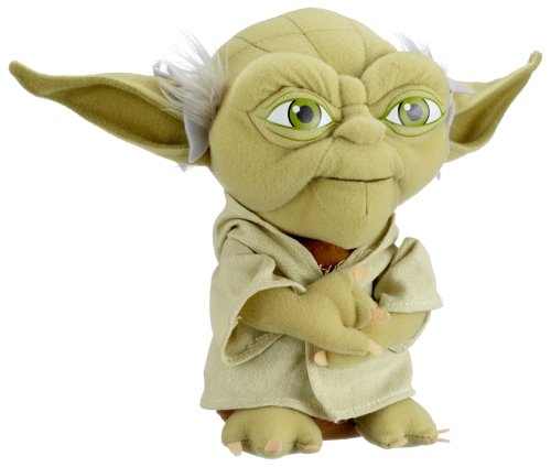 gadget geek - star wars clone wars 741020 peluche ma&icirc;tre yoda import allemagne