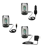 Deluxe Kit for the Motorola MOTOMING A1200 includes a USB cable with Car and Wall Charger - Gomadic Brand w/ TipExchange Technology