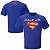 Dale Earnhardt Jr. #88 NASCAR 2014 Superman Shield T-Shirt - Royal Blue