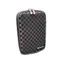 CaseCrown Double Memory Foam Pouch Case For Sony Portable Digital e-Reader System (Checkered Style)