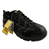 Mens Cat Safety Boots Work Steel Toe Cap Retrace Black Trainer Shoes Size 7-11