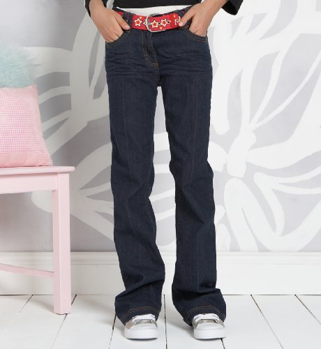 Girls' Limited Belted Kickflare Jeans