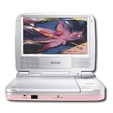 Philips PET702P 7 Widescreen Portable DVD Player (Pink)