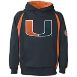 Men`s Miami Hurricanes Class Act Big Logo Hoodie