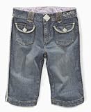 House of Dereon Girls Claudia Denim Bermuda Shorts