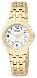 Citizen Women's EW1542-59A Eco-Drive Silhouette Sport Gold-Tone Watch