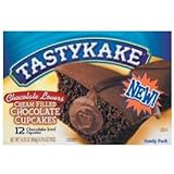 Tastykake Chocolate Lovers Cupcakes Double Chocolate 2 FAMILY SIZE BOXES