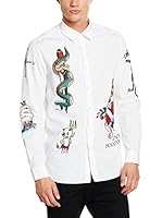 Love Moschino Camisa Hombre (Blanco)