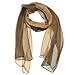 Wrapables Solid Color 100% Silk Long Scarf