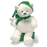 Baby's First Christmas Bear - Green