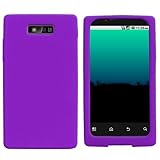 Motorola Triumph Silicone Skin Soft Phone Cover - Purple