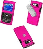 HOT PINK RUBBERIZED PROGUARD HARD CASE COVER (With Optional Detachable Belt Clip) for SAMSUNG i607 BLACKJACK (Retail Packaging)
