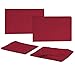 Supreme Collection Twin Sheet Sets - 3 Piece Bed Sheets and Pillowcase Set for Twin Mattress - Burgundy, Extra Soft, Elastic Corner Straps, Deep Pocket
