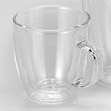 Bodum 10602-10 Bistro Double Wall Thermal Espresso Mug with Handle - Small