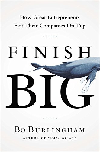 finish big how great entrepreneurs exit their companies on top