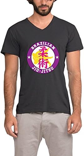 Brazilian Jiu Jitsu Bjj Month Men V-Neck Tee