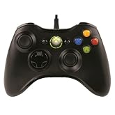 [モンスターハンター フロンティアオンライン推奨] マイクロソフト有線 ゲーム コントローラーXbox 360 Controller for Windows リキッド ブラック 52A-00006