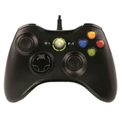 [モンスターハンター フロンティアオンライン推奨] マイクロソフト有線 ゲーム コントローラーXbox 360 Controller for Windows リキッド ブラック 52A-00006