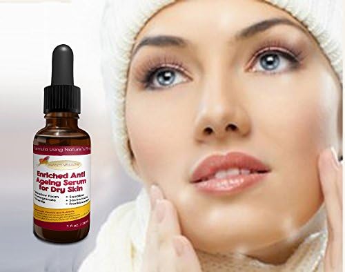 Sweet Willow Enriched Anti-Ageing Face Serum For Dry, Sensitive Skin. Intensive Repair Formula Using Nature`s Finest Precious Oils