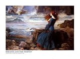 Miranda im Sturm von John William Waterhouse, 82x61