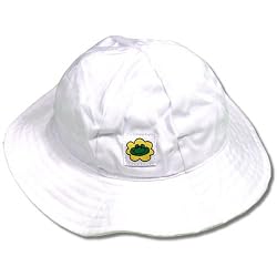 Baby Floppy Sun Hat - Pure Pearly White