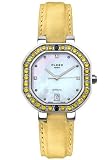 Women's C-One Automatic Yellow Diamond Light Gold Satin