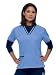 Urbane Contrast Bias V-Neck Scrub Top Scrub Top Solids