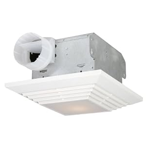 Craftmade Fans TFV90L Ventilation Bathroom Exhaust Fan White Finish