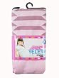 Girls Fashion Tights Leggings - Girls Leggings Pink w/ Design - (Size Medium - Ages 4-6 Years)